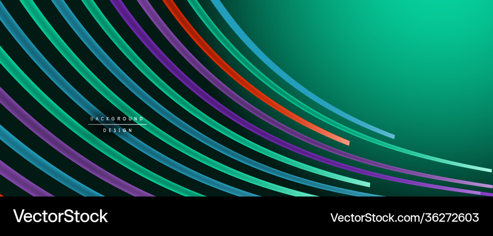 Abstract colorful lines background Abstract colorful lines background vector image