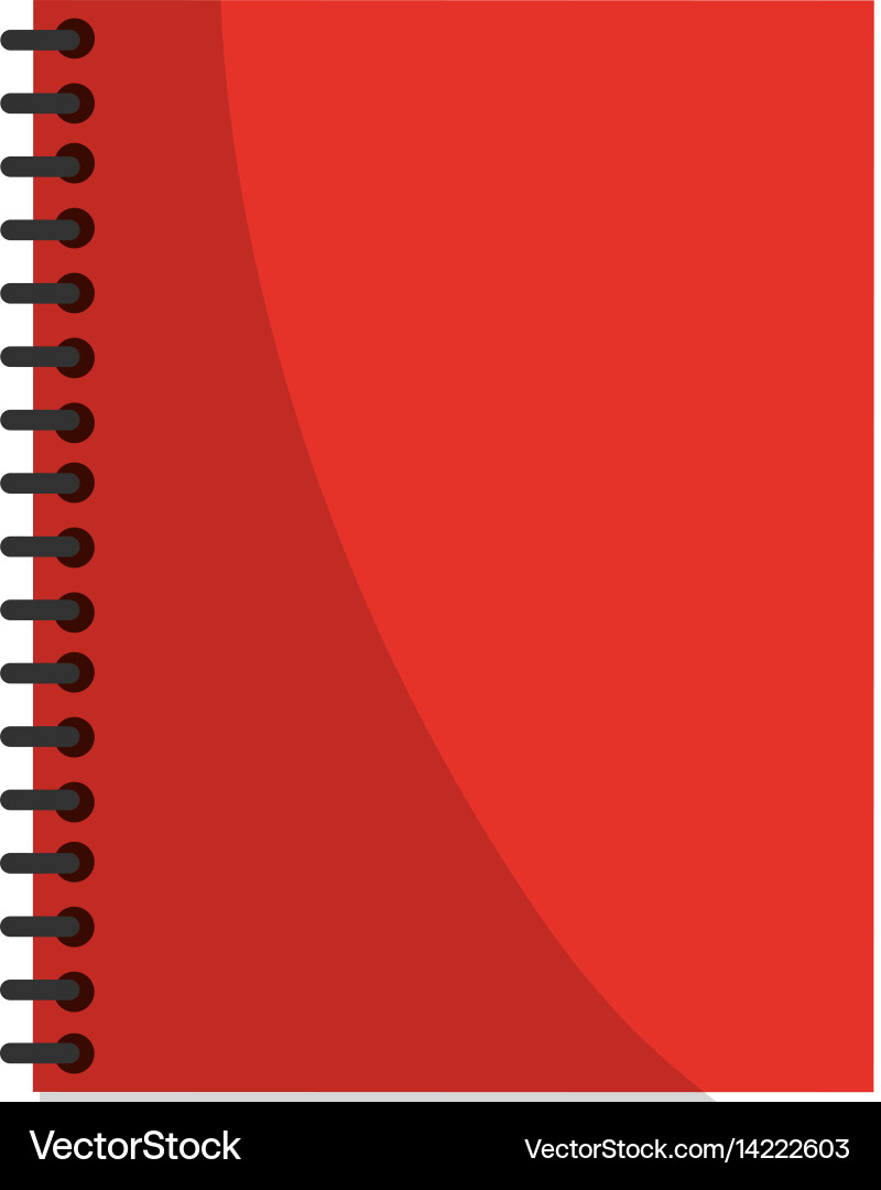 Notebook icon image vector image