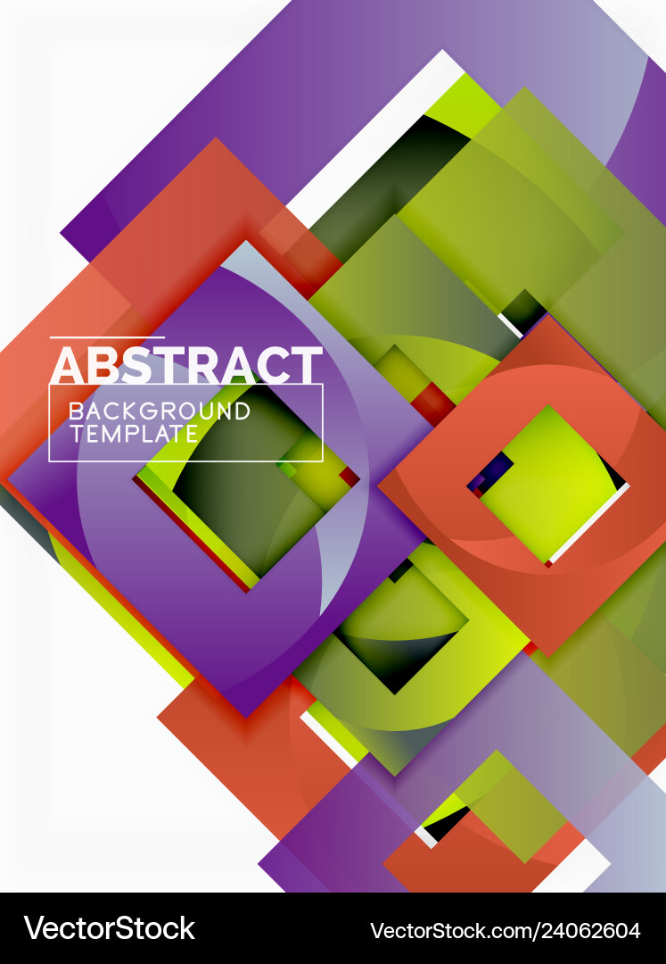 Geometric minimal abstract background Vector Image