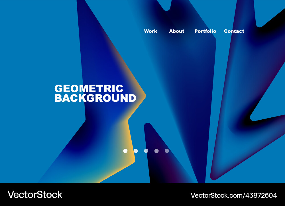 Shards shape composition abstract background web Shards shape composition abstract background web vector image