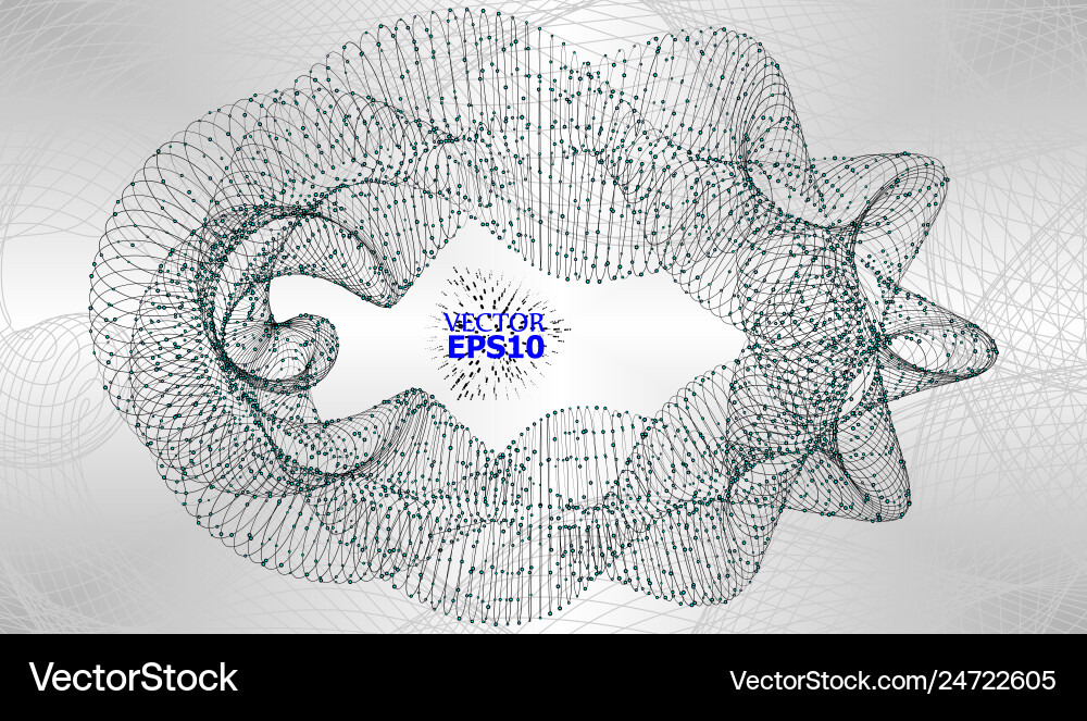 Abstract background with dots array and lines Abstract background with dots array and lines Vector Image