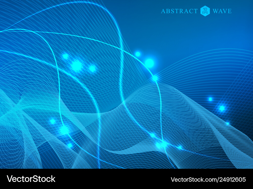 Abstract wave element for designbig data Abstract wave element for designbig data Vector Image