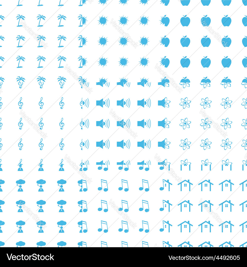 Big seamless pattern set Vector Image