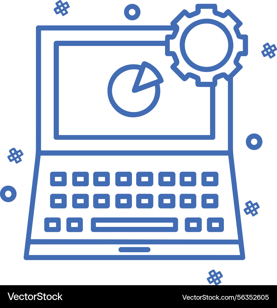 Computer icon symbol image Computer icon symbol image Vector Image