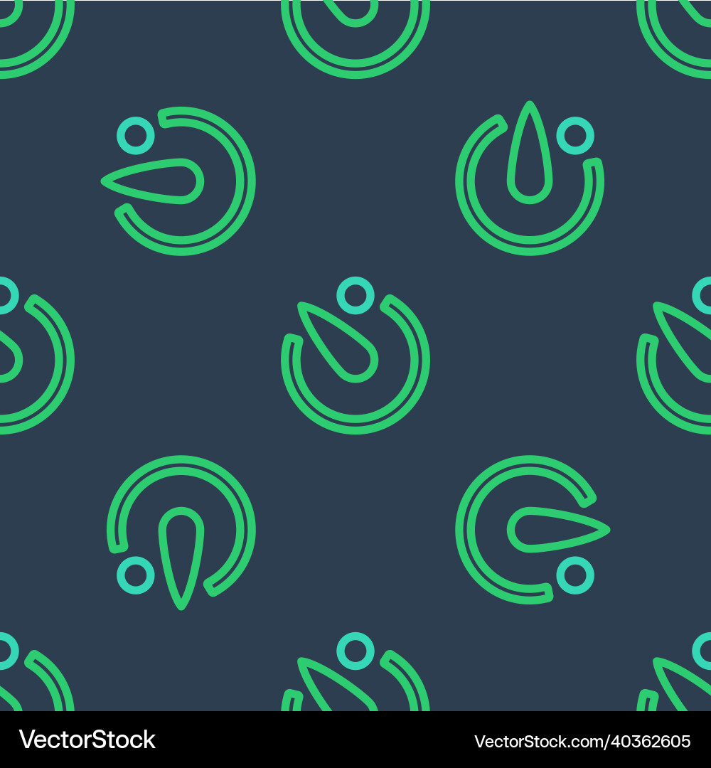 Line camera timer icon isolated seamless pattern Line camera timer icon isolated seamless pattern vector image