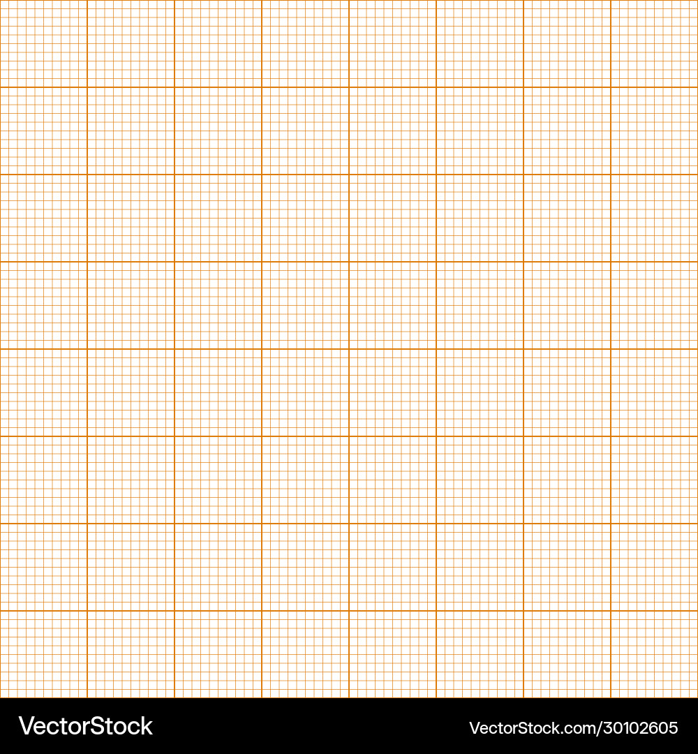 Millimeter Grid Graph Paper vector image