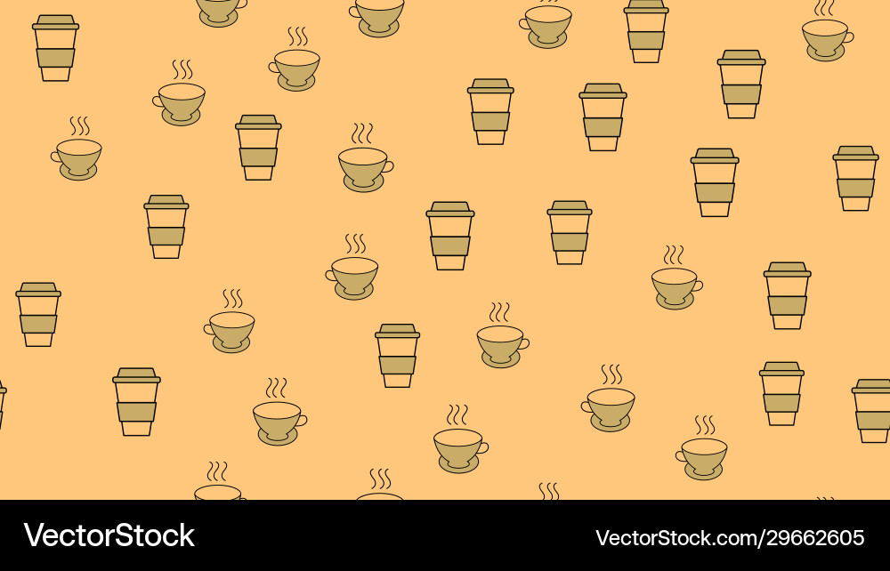 Texture seamless pattern from a set vector image