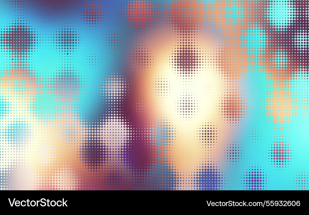 Abstract defocused horizontal background with pop vector image