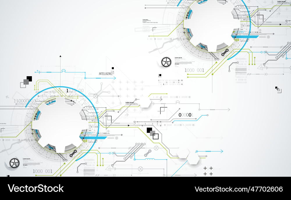 Abstract technology background communication Abstract technology background communication vector image