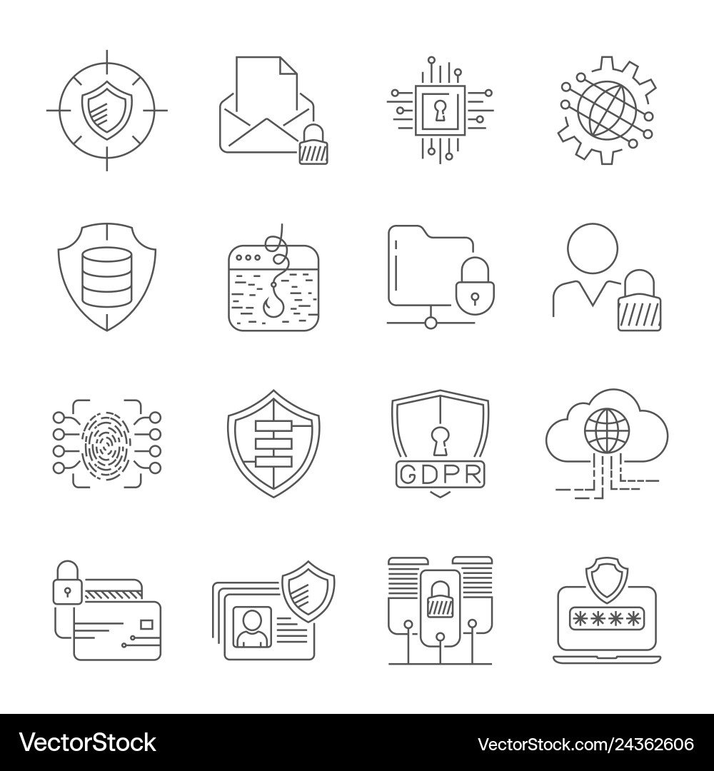 Cyber Security Information und Netzwerkschutz Cyber Security Information und Netzwerkschutz vektorbild