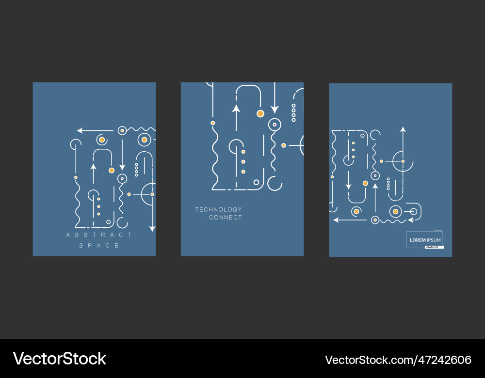 High-Tech Circuit Background vector image