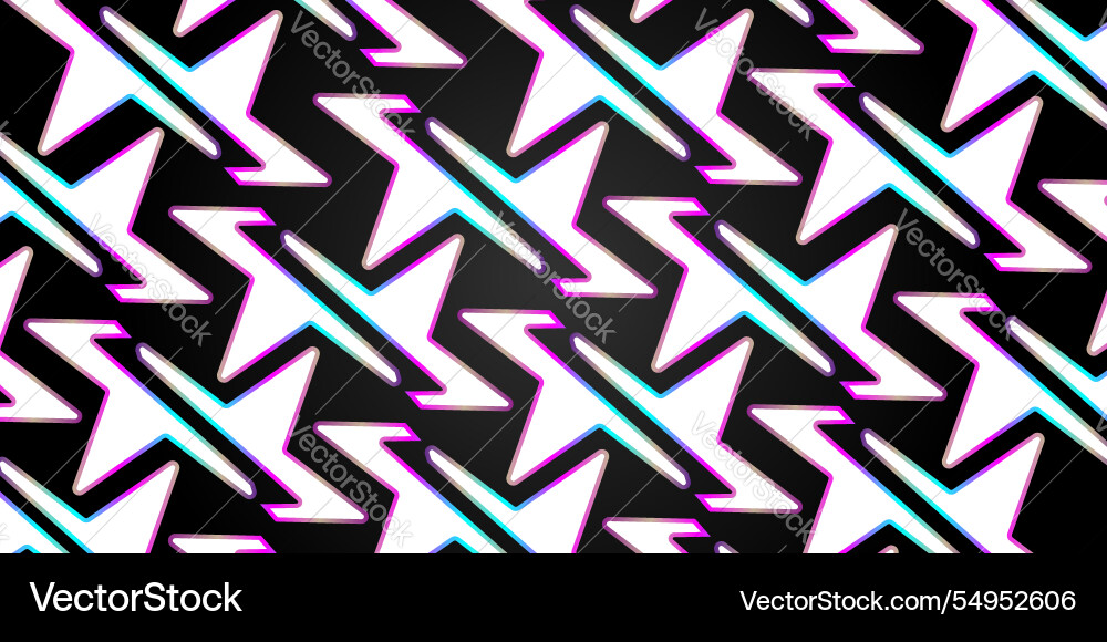 Lightning seamless pattern on white background Lightning seamless pattern on white background vector image