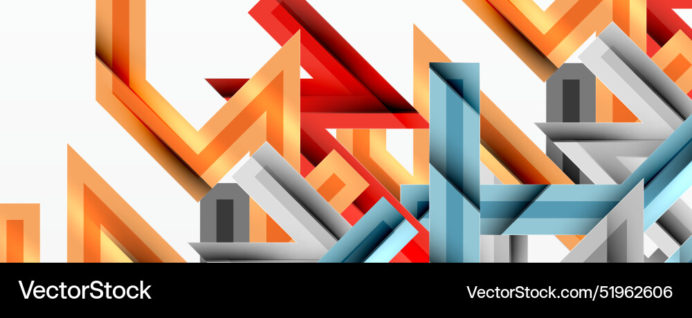 Line zig zag dynamic geometric abstract background Line zig zag dynamic geometric abstract background vector image
