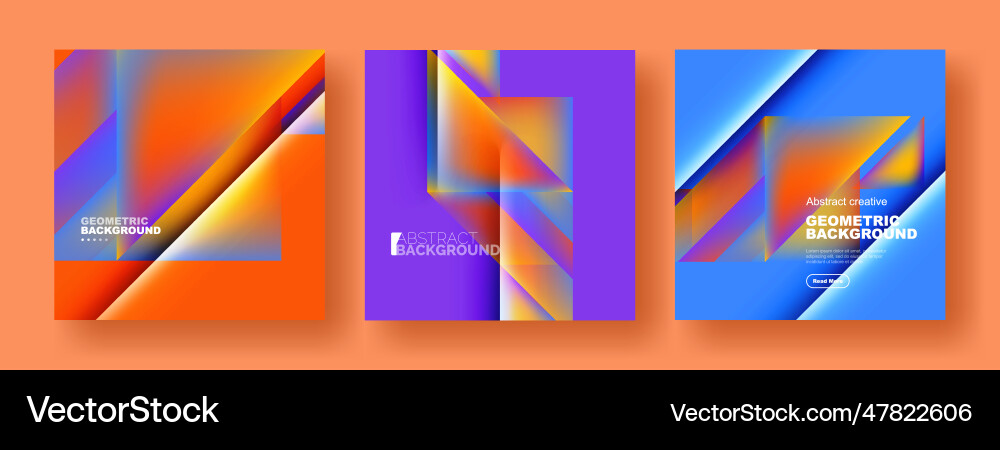 Set of abstract backgrounds - overlapping Set of abstract backgrounds - overlapping Vector Image