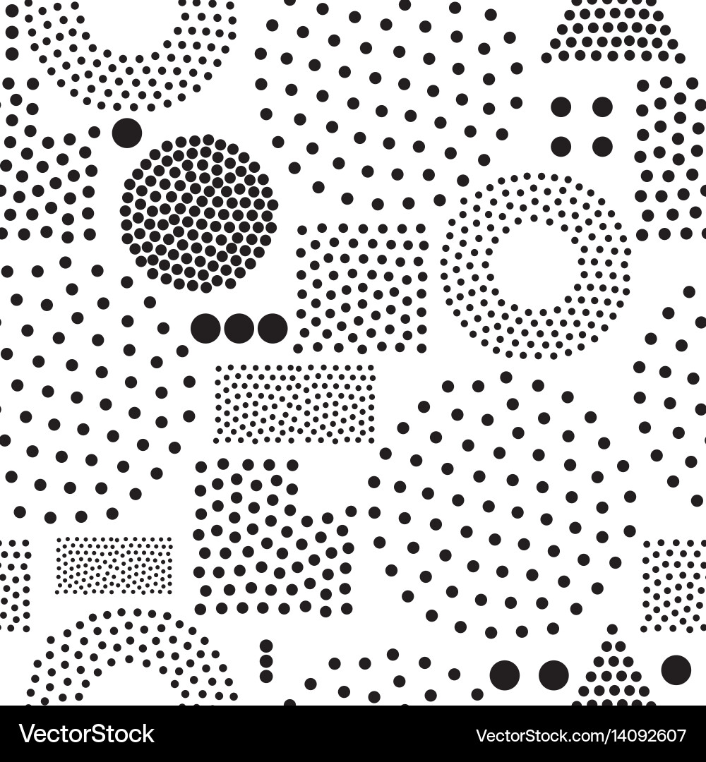 Geometric Circle Pattern vector image
