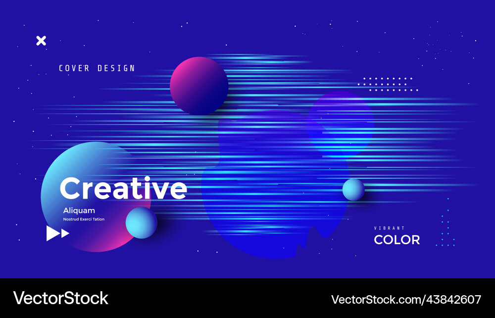 Minimal dynamic covers design with color line Minimal dynamic covers design with color line vector image