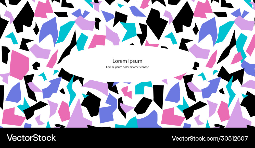 Template with text space Template with text space vector image