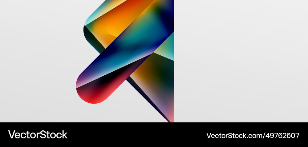 Triangle fluid color gradient abstract background Triangle fluid color gradient abstract background vector image