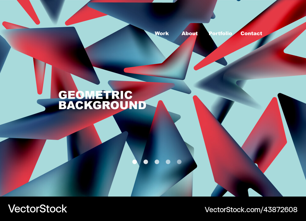 Shards shape composition abstract background web Shards shape composition abstract background web vector image