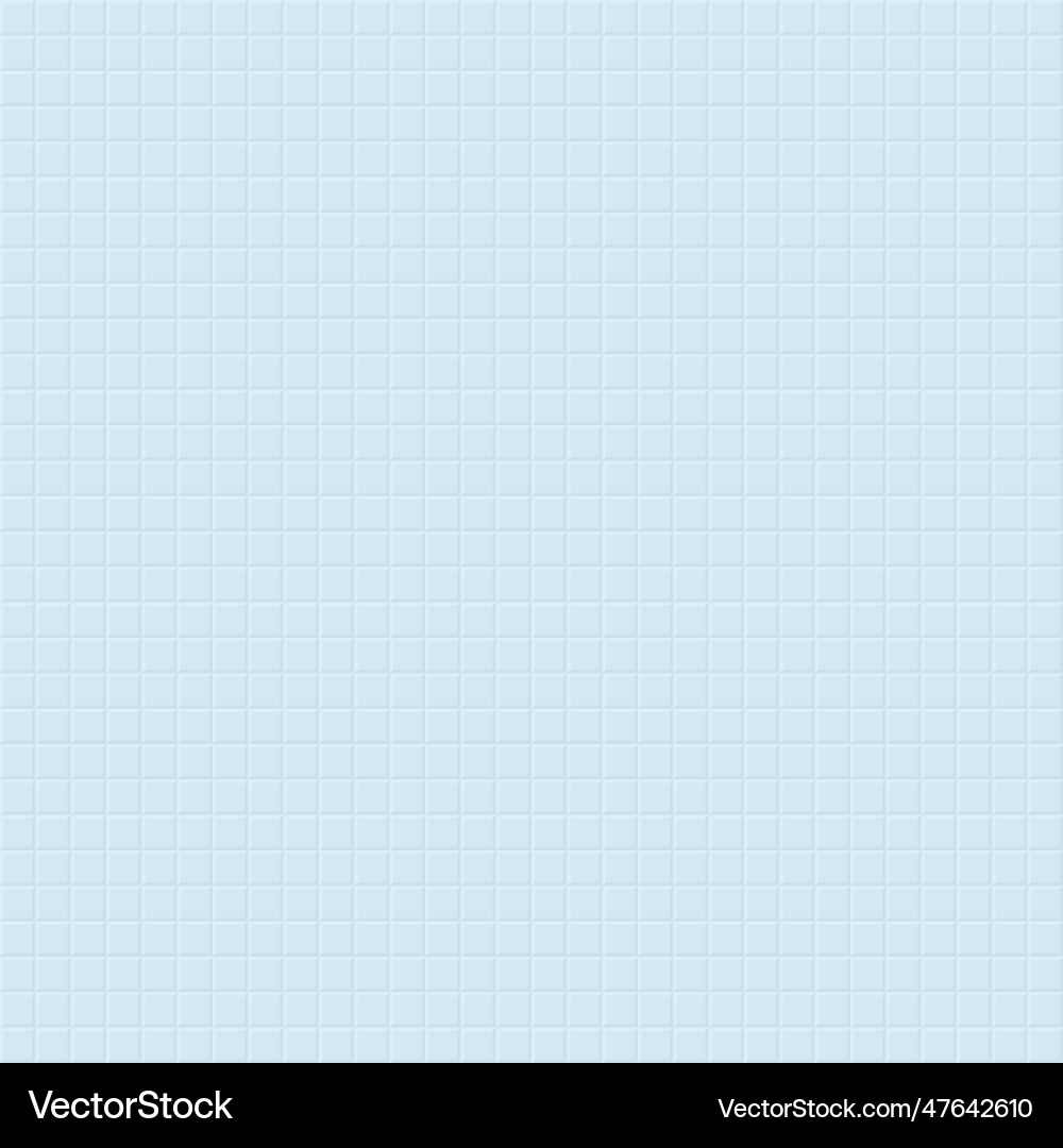 Blue square tile pattern background seamless Vector Image