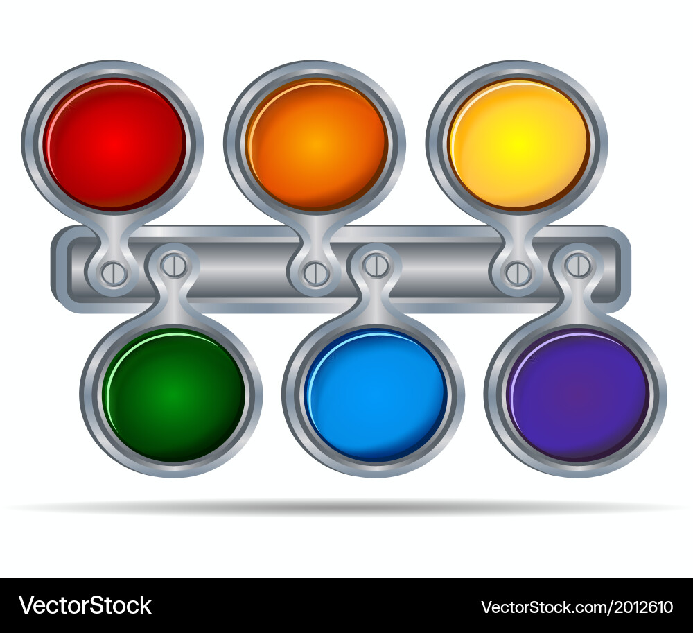 Button icons for website8 Vector Image