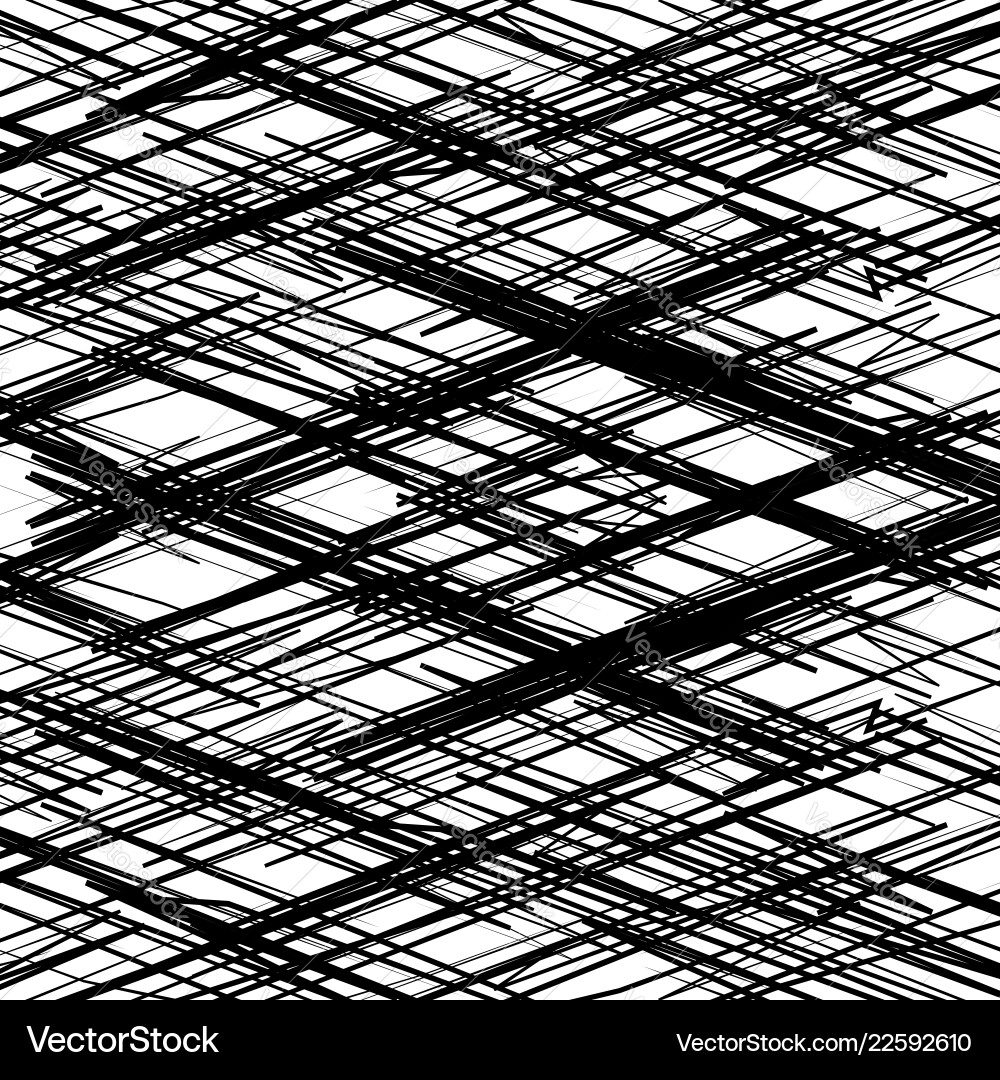 Random edgy abstract with scattered Vector Image