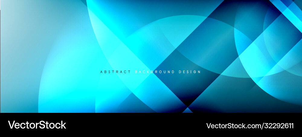Abstract background - circle and cross Vector Image