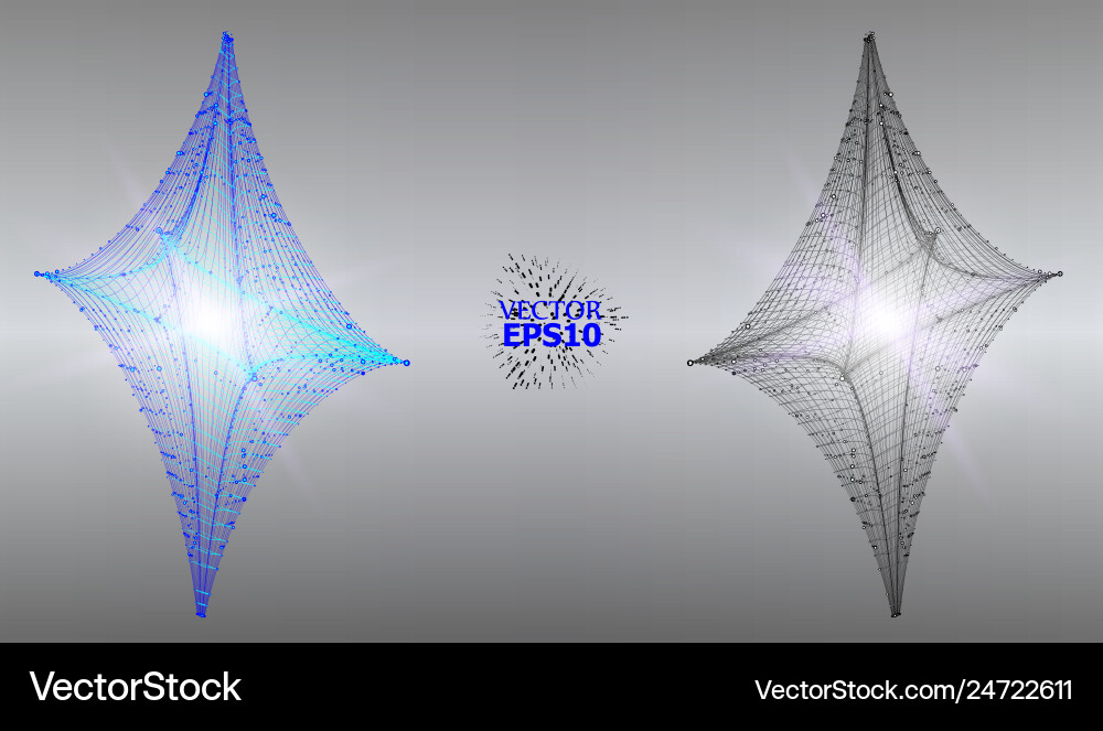 Abstract background with dots array and lines Abstract background with dots array and lines vector image