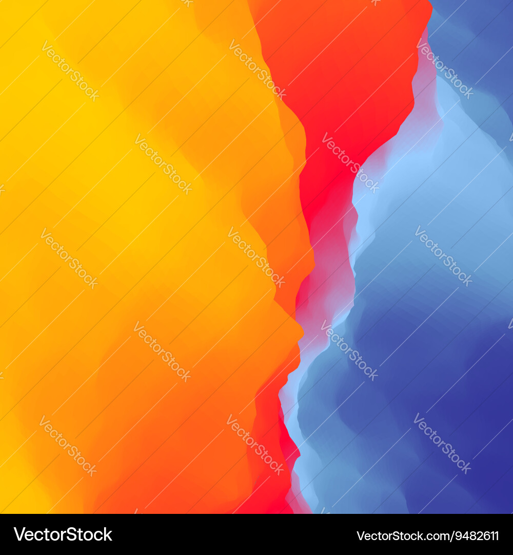 Abstract Color Splash Background vector image
