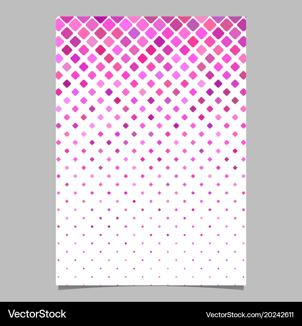 Abstract diagonal square pattern background vector image