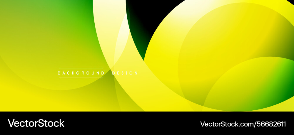 Bright gradient background features overlapping Bright gradient background features overlapping vector image