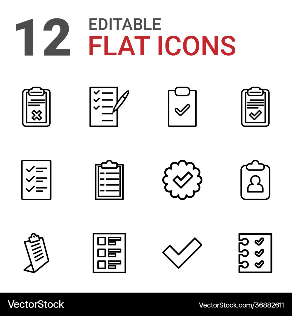 Checkbox icons vector image