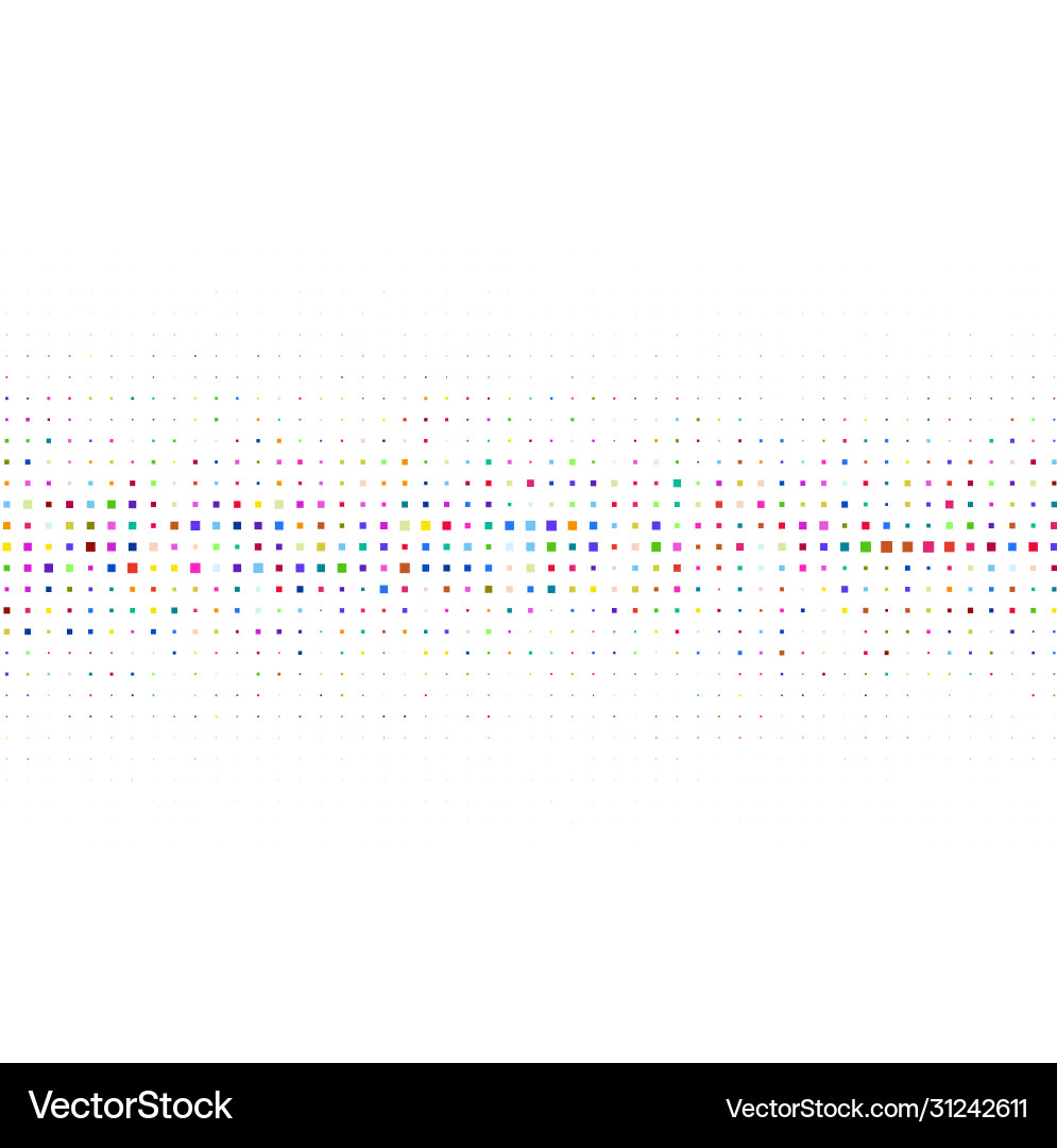 Pattern with a colorful squares Vector Image