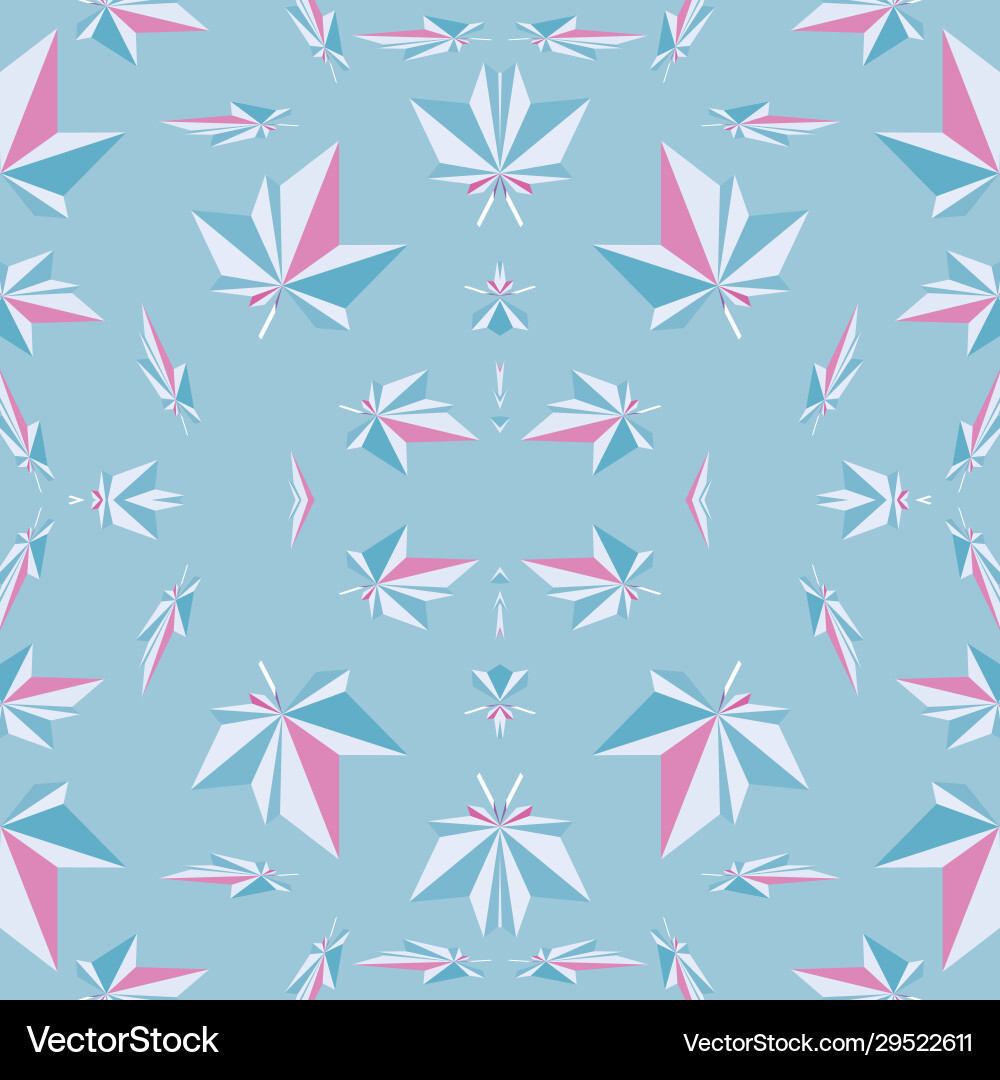 Seamless pattern geometric background abstract Vector Image