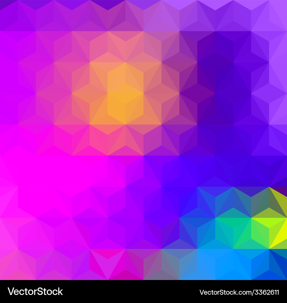 Triangle abstract background vector image