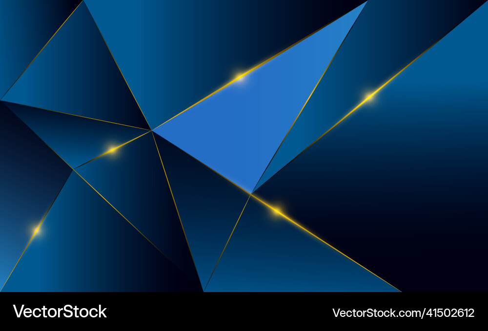 Abstract blue polygon triangles shape pattern back Abstract blue polygon triangles shape pattern back vector image