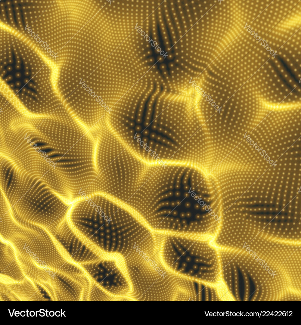 Array mit dynamischen Partikeln 3d Textur Array mit dynamischen Partikeln 3d Textur vektorbild