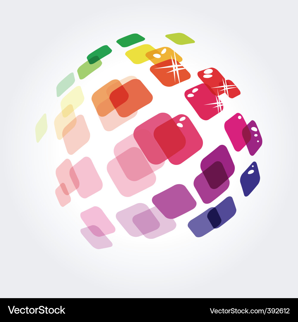 Dynamic Network Connections vector image