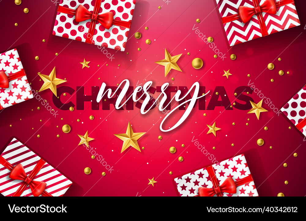 Merry christmas and happy new year Merry christmas and happy new year vector image
