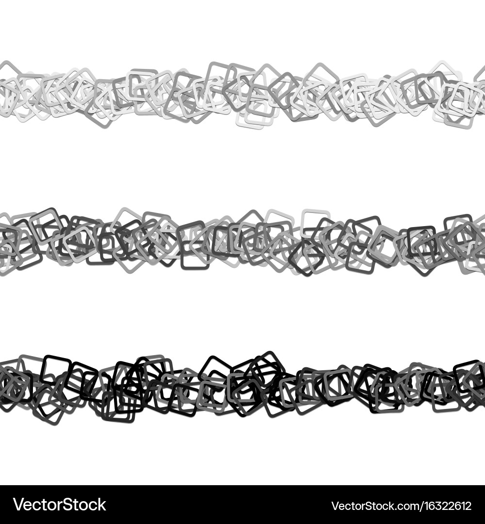 Seamless abstract square pattern paragraph vector image