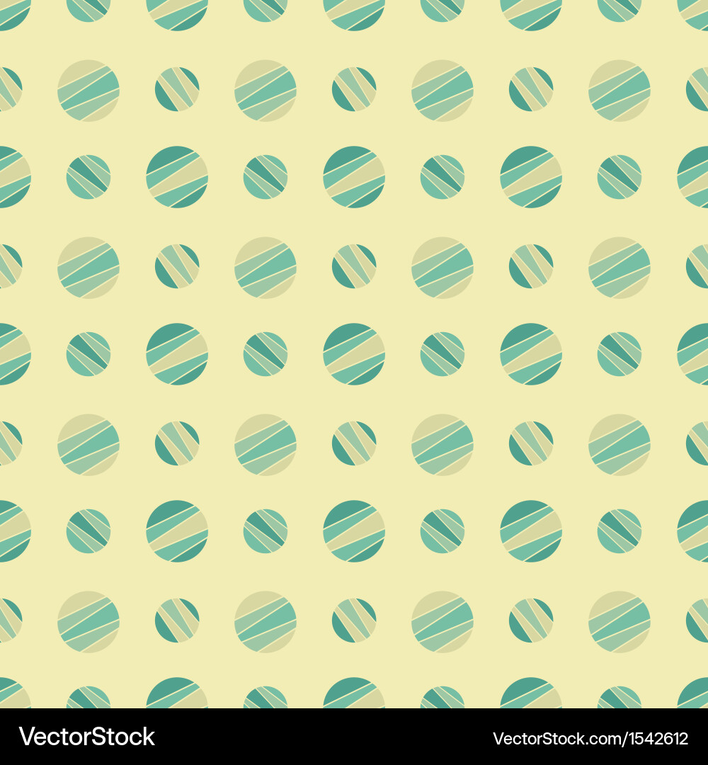 Seamless pattern with colorful dots Vector Image