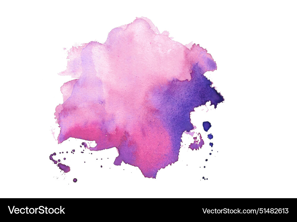 Abstract watercolor blob texture dirty background Vector Image