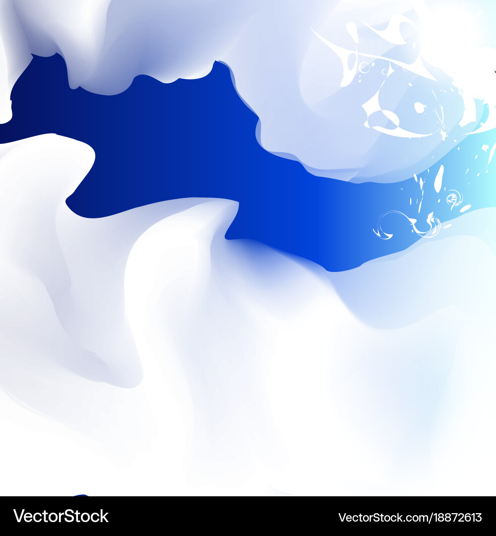 Abstract wave colorful background with spark vector image
