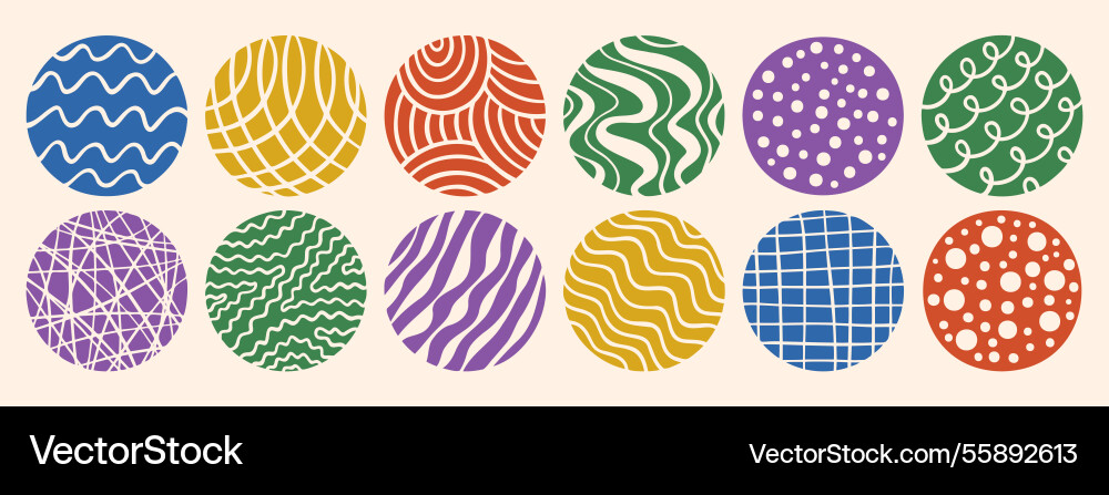 Circles abstract colorful backgrounds or patterns Circles abstract colorful backgrounds or patterns vector image