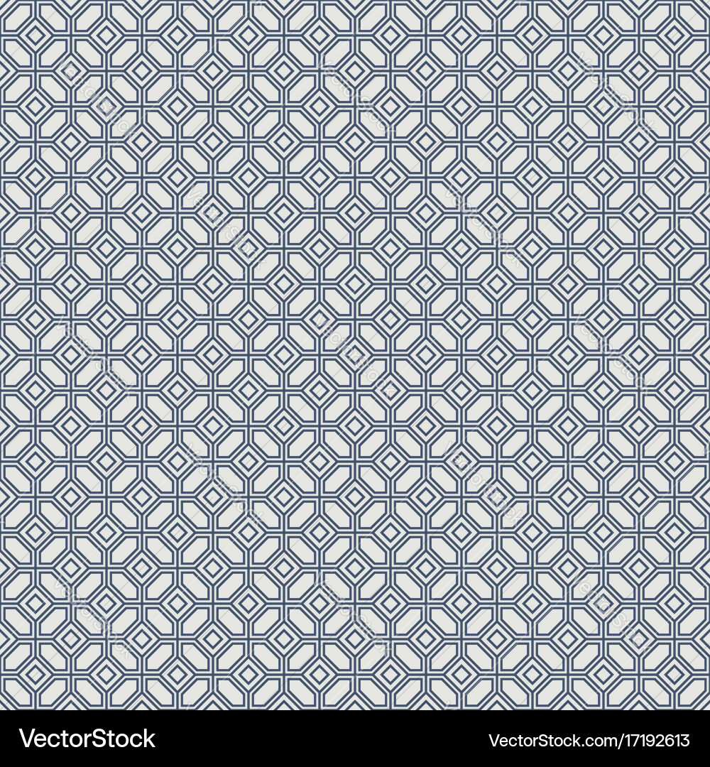 Retro Geometric Pattern Vector Image