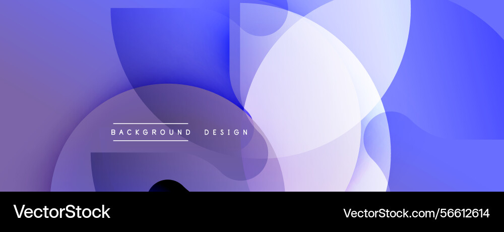 Abstract blue background features overlapping Abstract blue background features overlapping vector image