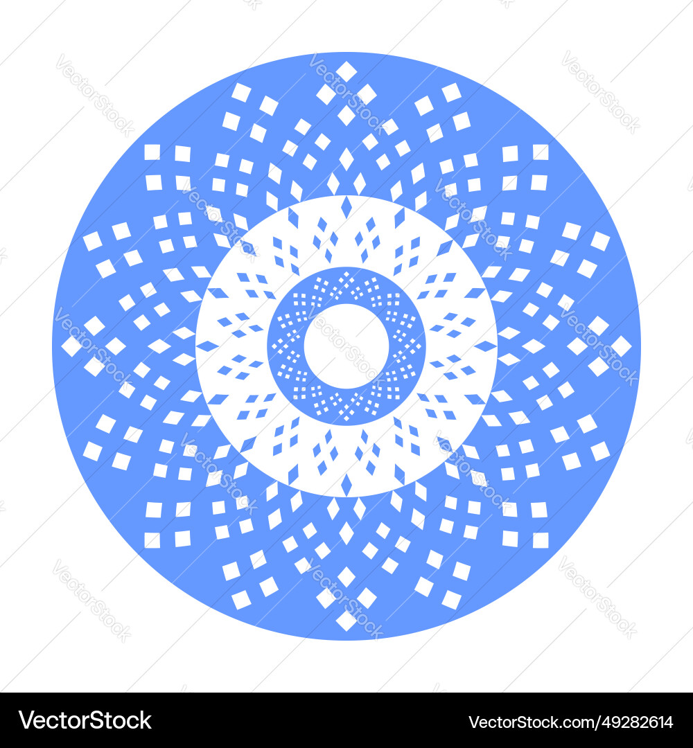 Circle pattern vector image