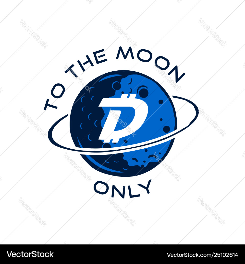 Digibyte Badge - Crypto Emblem – Royalty-Free Vector | VectorStock