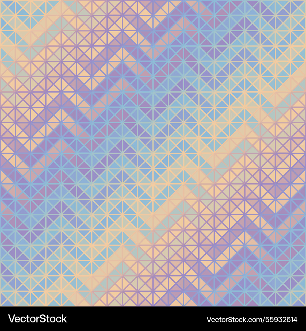 Geometric abstract triangles pattern aztec vector image