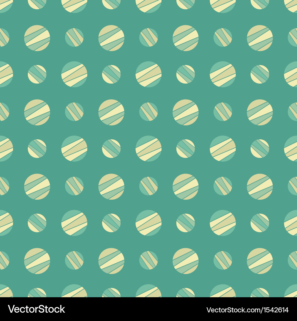 Seamless pattern with colorful dots vector image